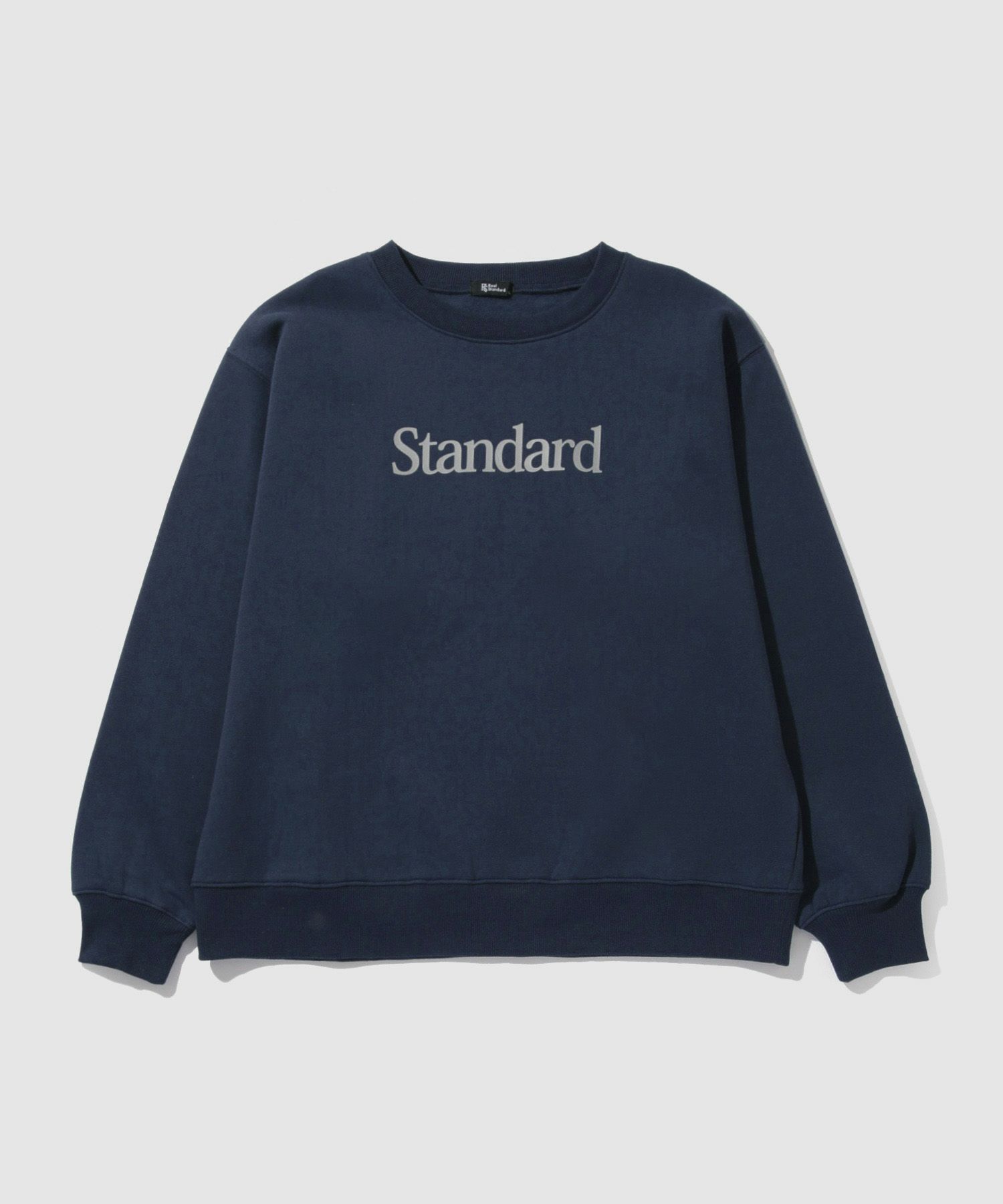 Real Standard 裏起毛プリントトレーナー メンズ