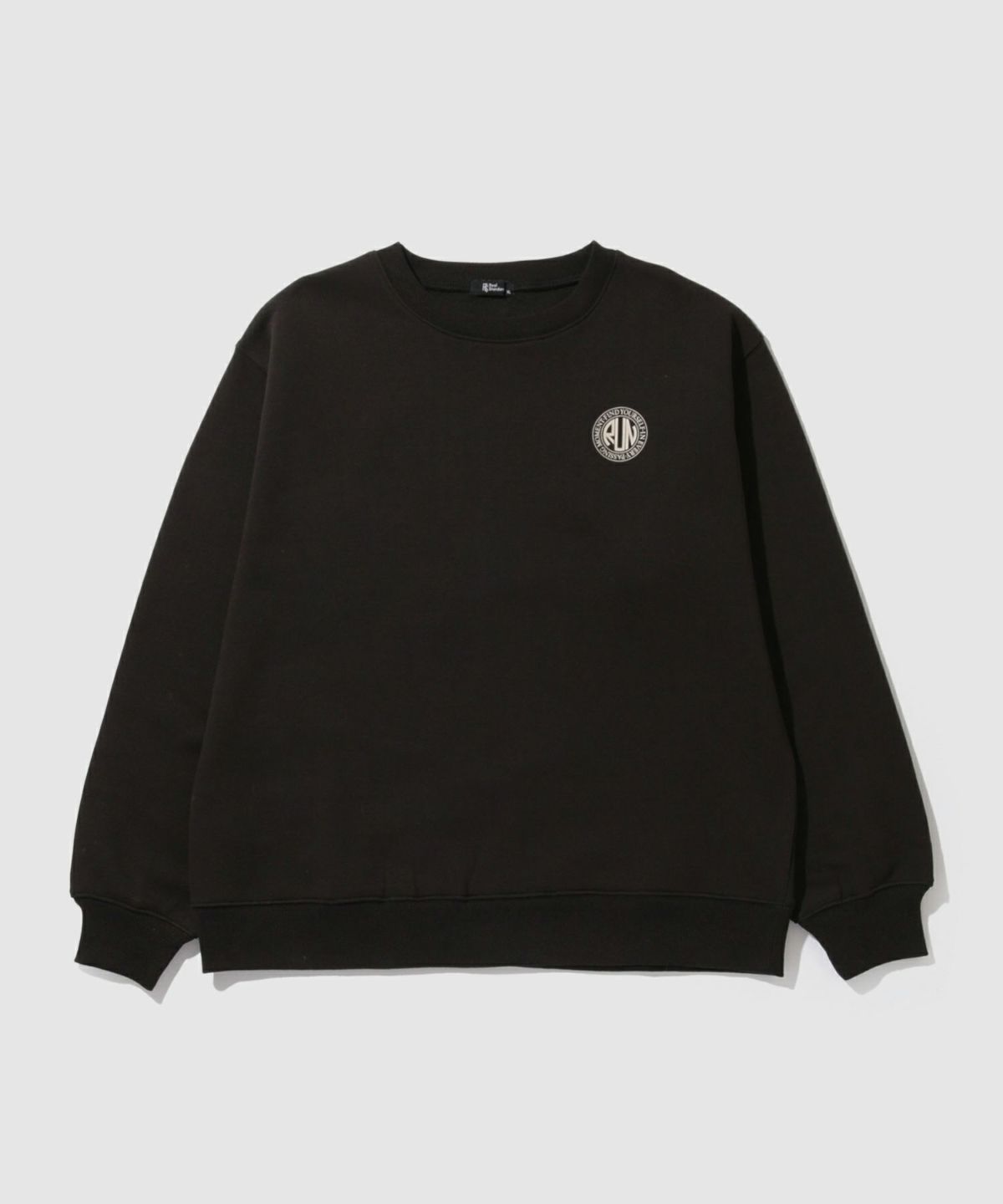 Real Standard 裏起毛プリントトレーナー メンズ