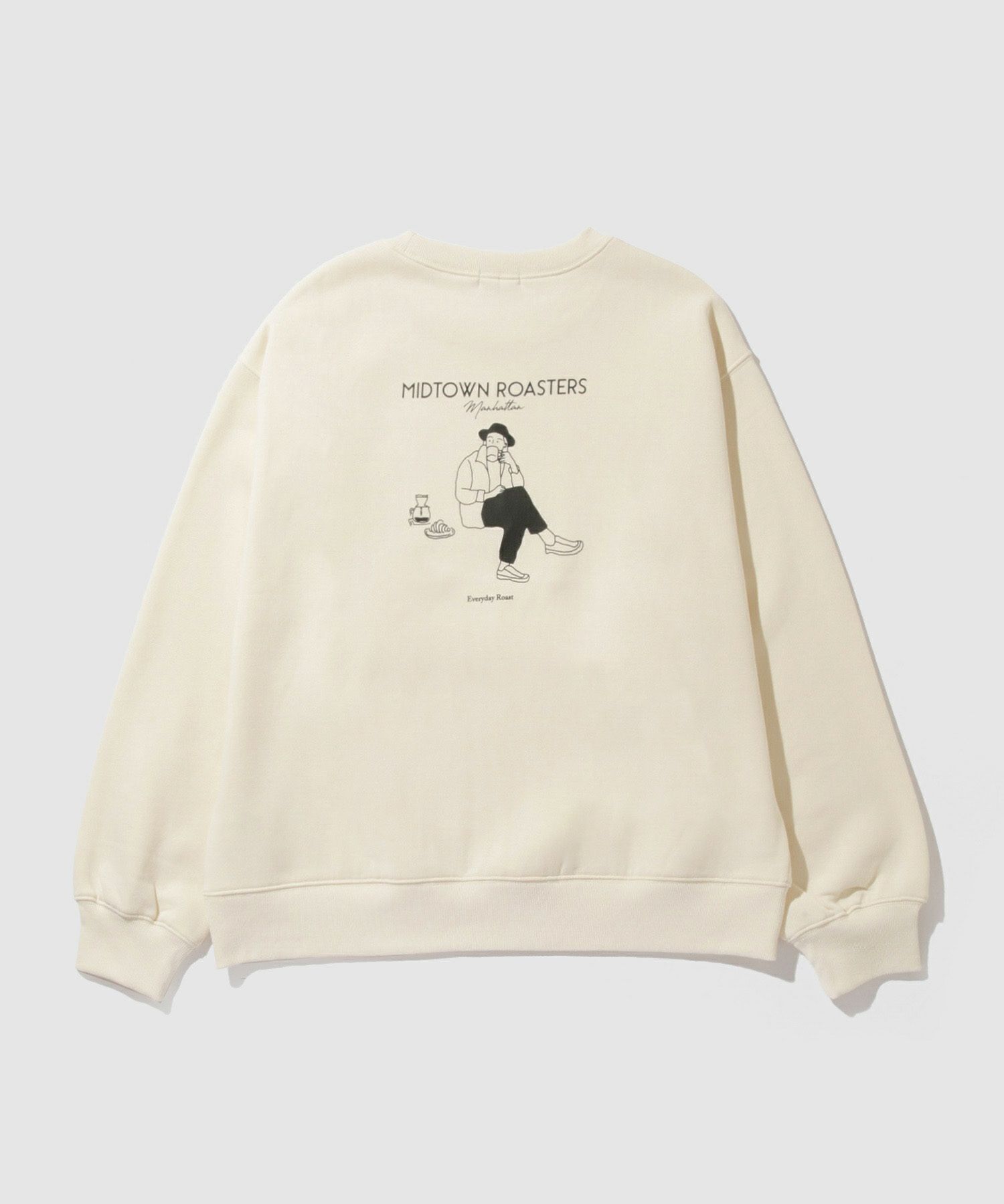 Real Standard  裏起毛プリントトレーナー メンズ商品画像-1