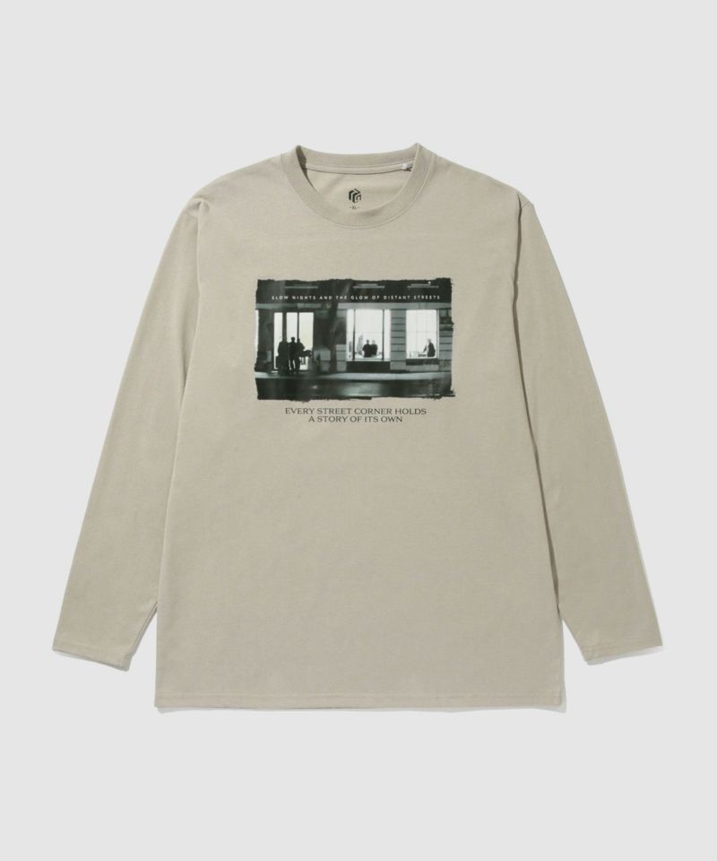 T-GRAPHICS  フォトプリント長袖Tシャツ メンズ商品画像-5