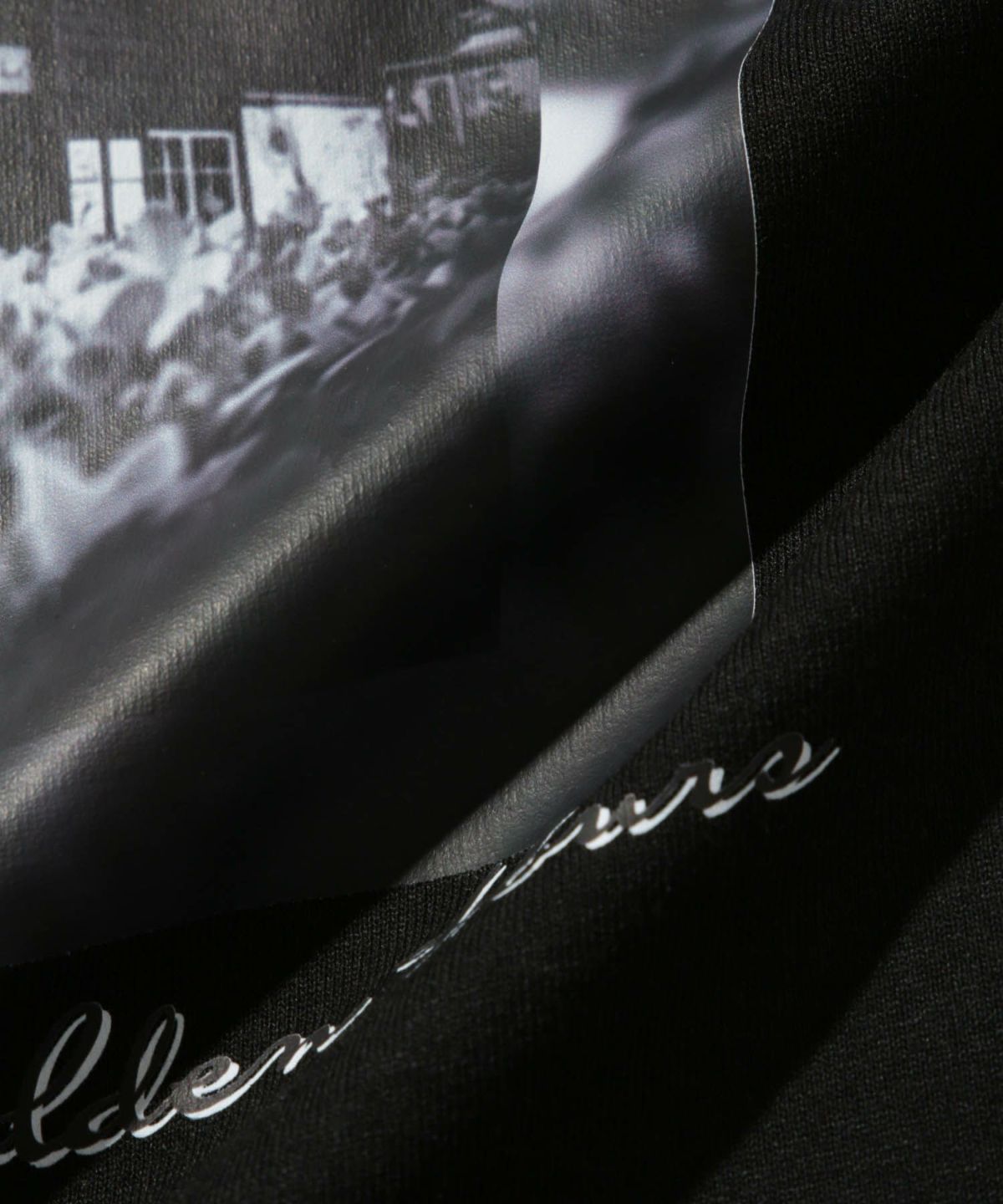 T-GRAPHICS フォトプリント長袖Tシャツ メンズ