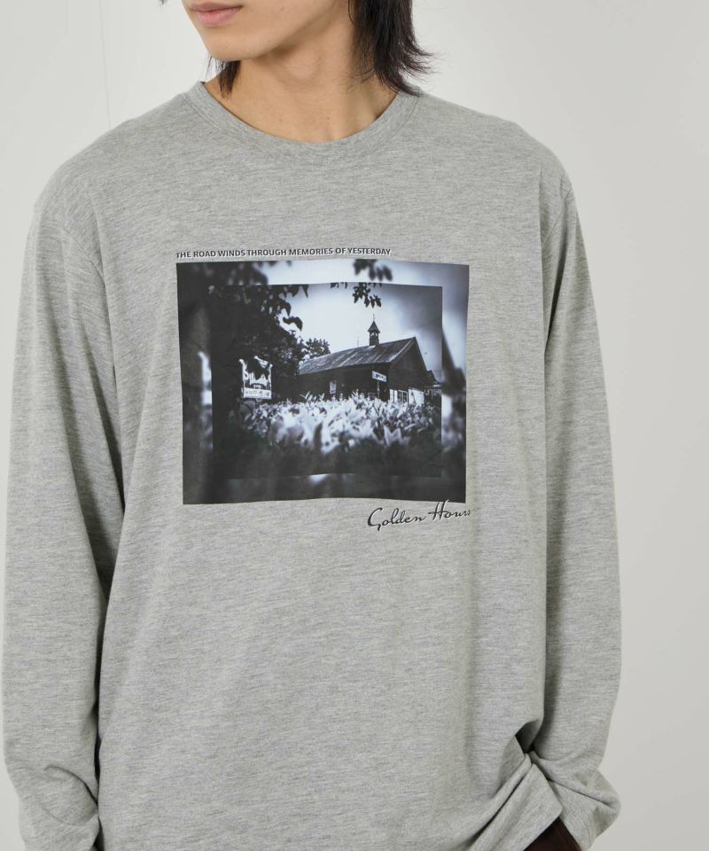T-GRAPHICS  フォトプリント長袖Tシャツ メンズ商品画像-14