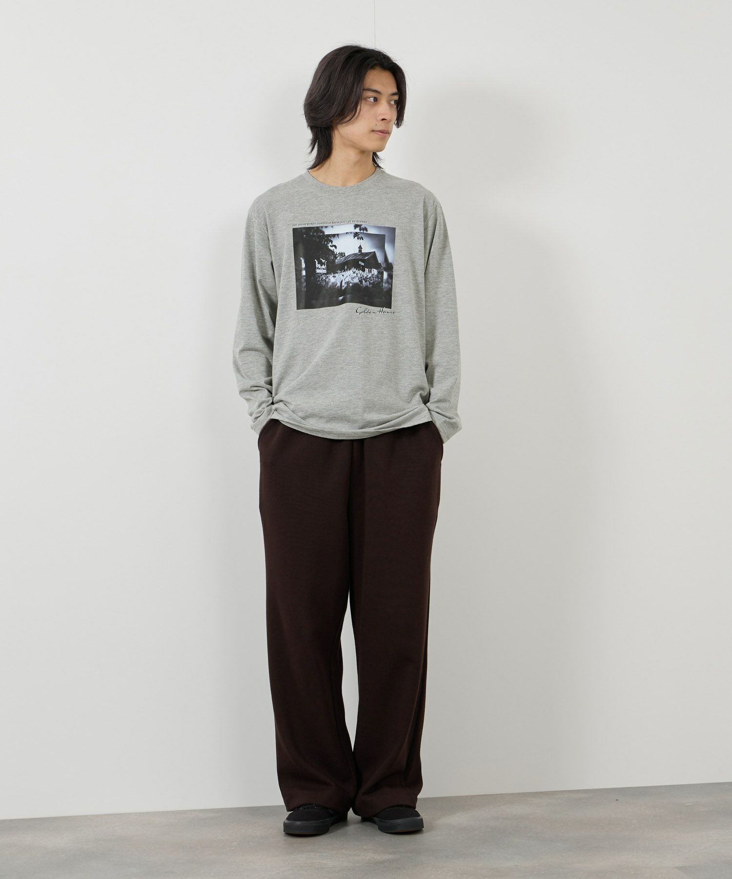 T-GRAPHICS  フォトプリント長袖Tシャツ メンズ商品サムネイル-15