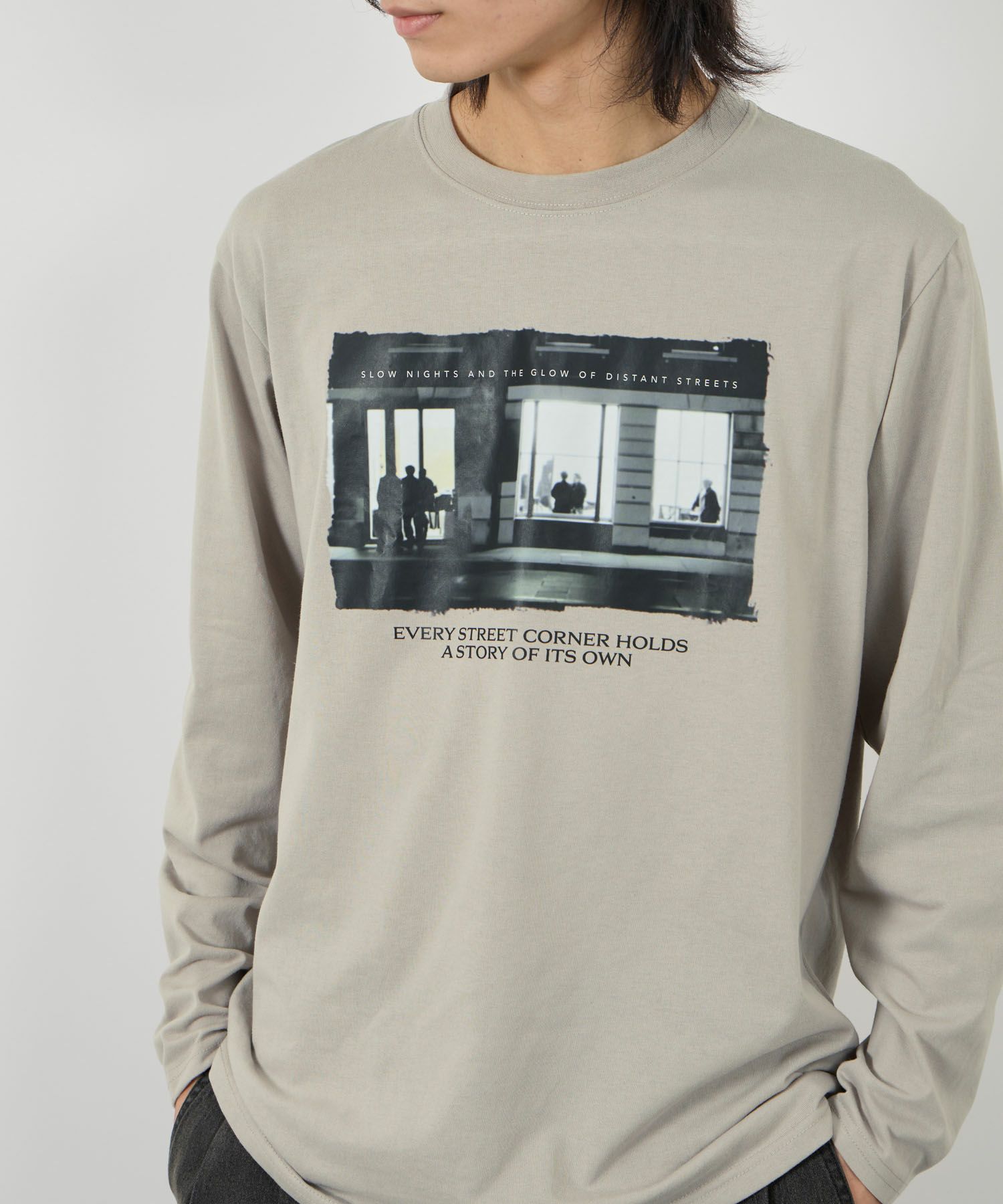 T-GRAPHICS  フォトプリント長袖Tシャツ メンズ商品サムネイル-20