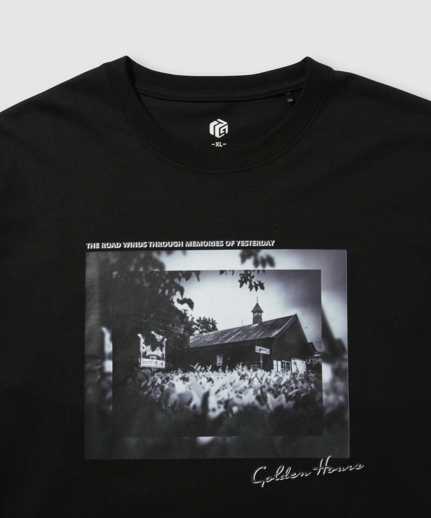 T-GRAPHICS フォトプリント長袖Tシャツ メンズ