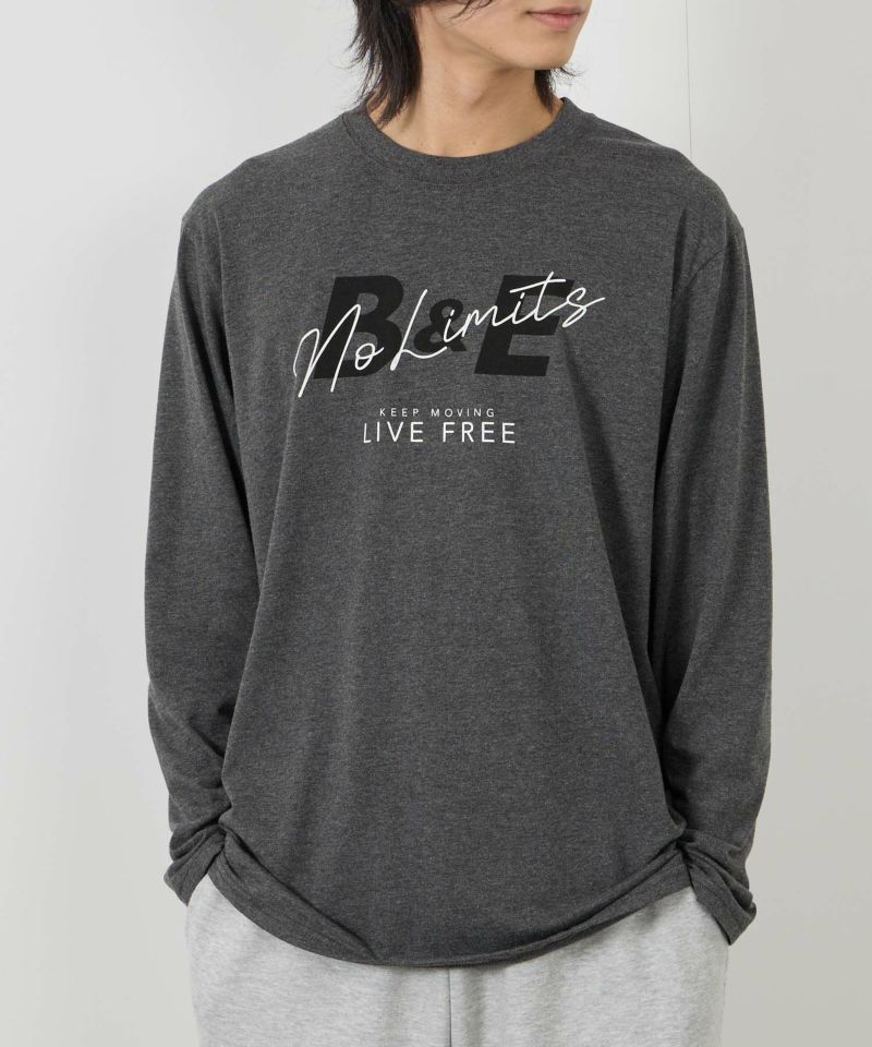 T-GRAPHICS  ストリートロゴ長袖Tシャツ メンズ商品画像-1