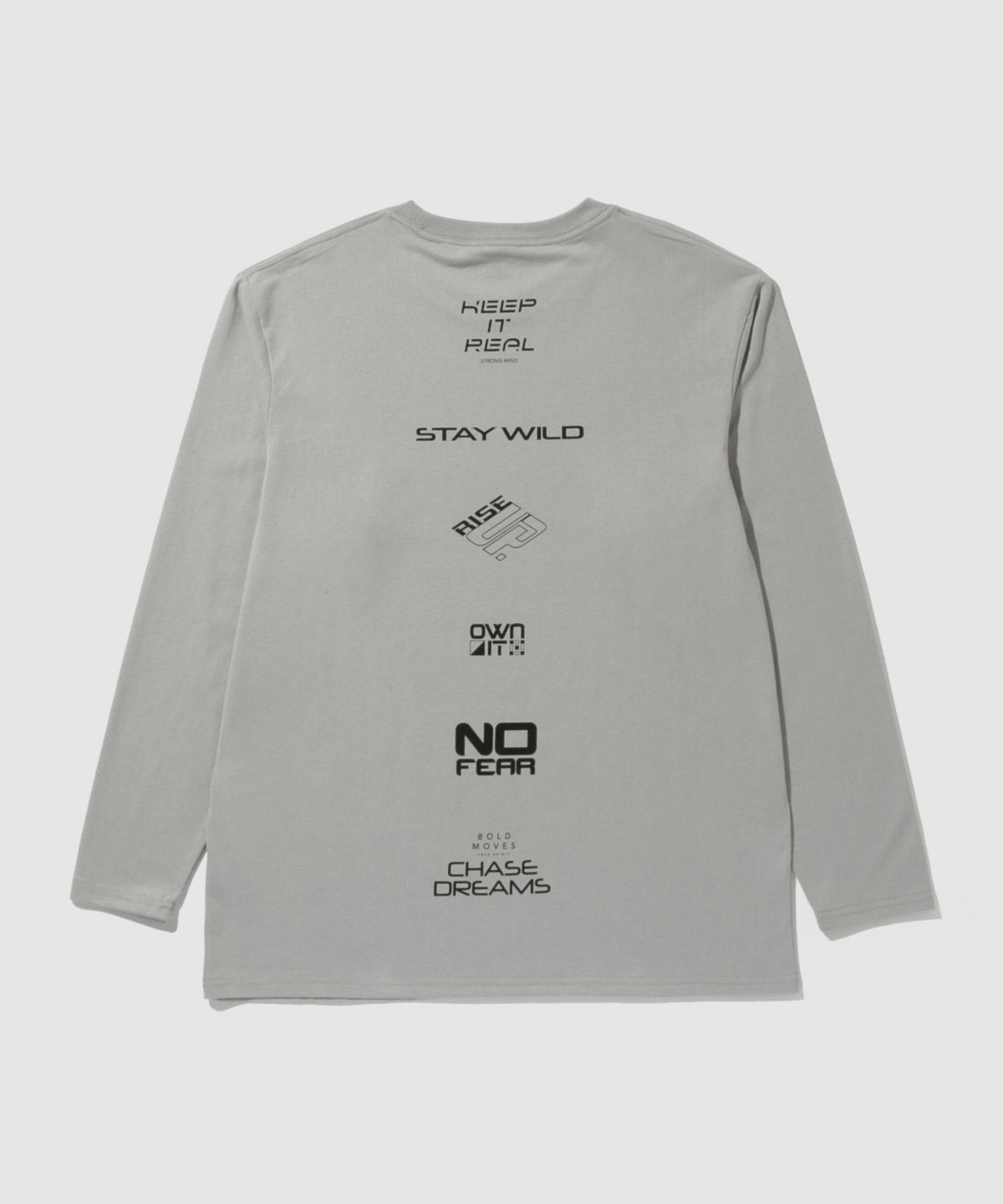 T-GRAPHICS ストリートロゴ長袖Tシャツ メンズ