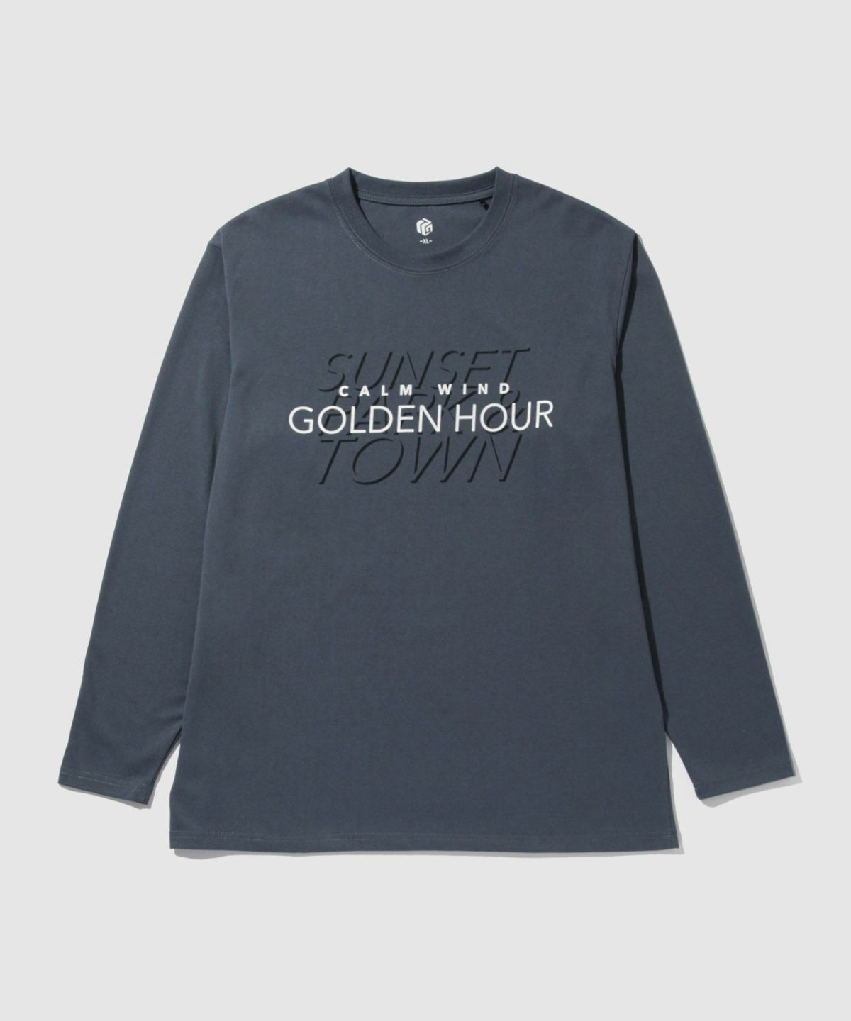 T-GRAPHICS ストリートロゴ長袖Tシャツ メンズ