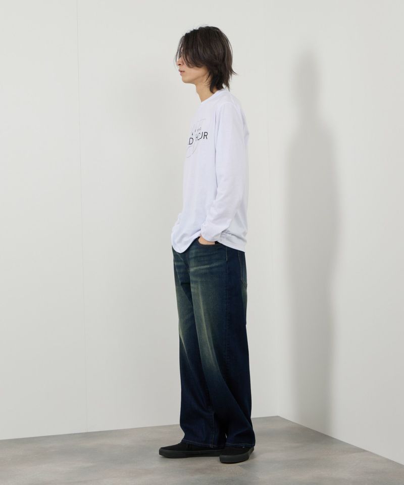 T-GRAPHICS  ストリートロゴ長袖Tシャツ メンズ商品画像-12