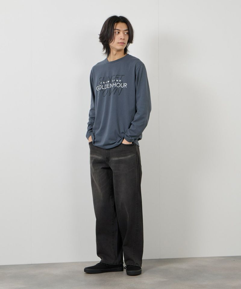 T-GRAPHICS  ストリートロゴ長袖Tシャツ メンズ商品画像-23