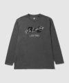 T-GRAPHICS ストリートロゴ長袖Tシャツ メンズ