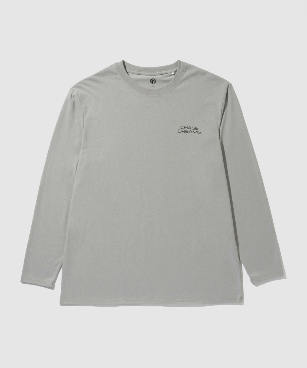 T-GRAPHICS ストリートロゴ長袖Tシャツ メンズ