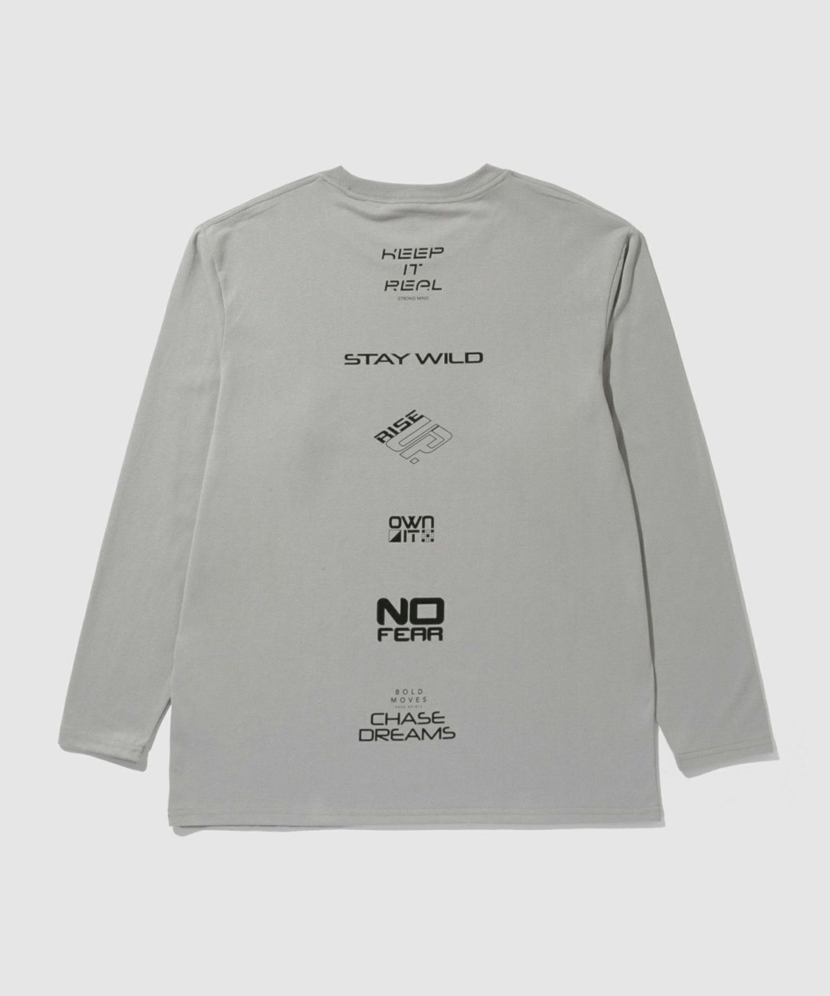 T-GRAPHICS ストリートロゴ長袖Tシャツ メンズ