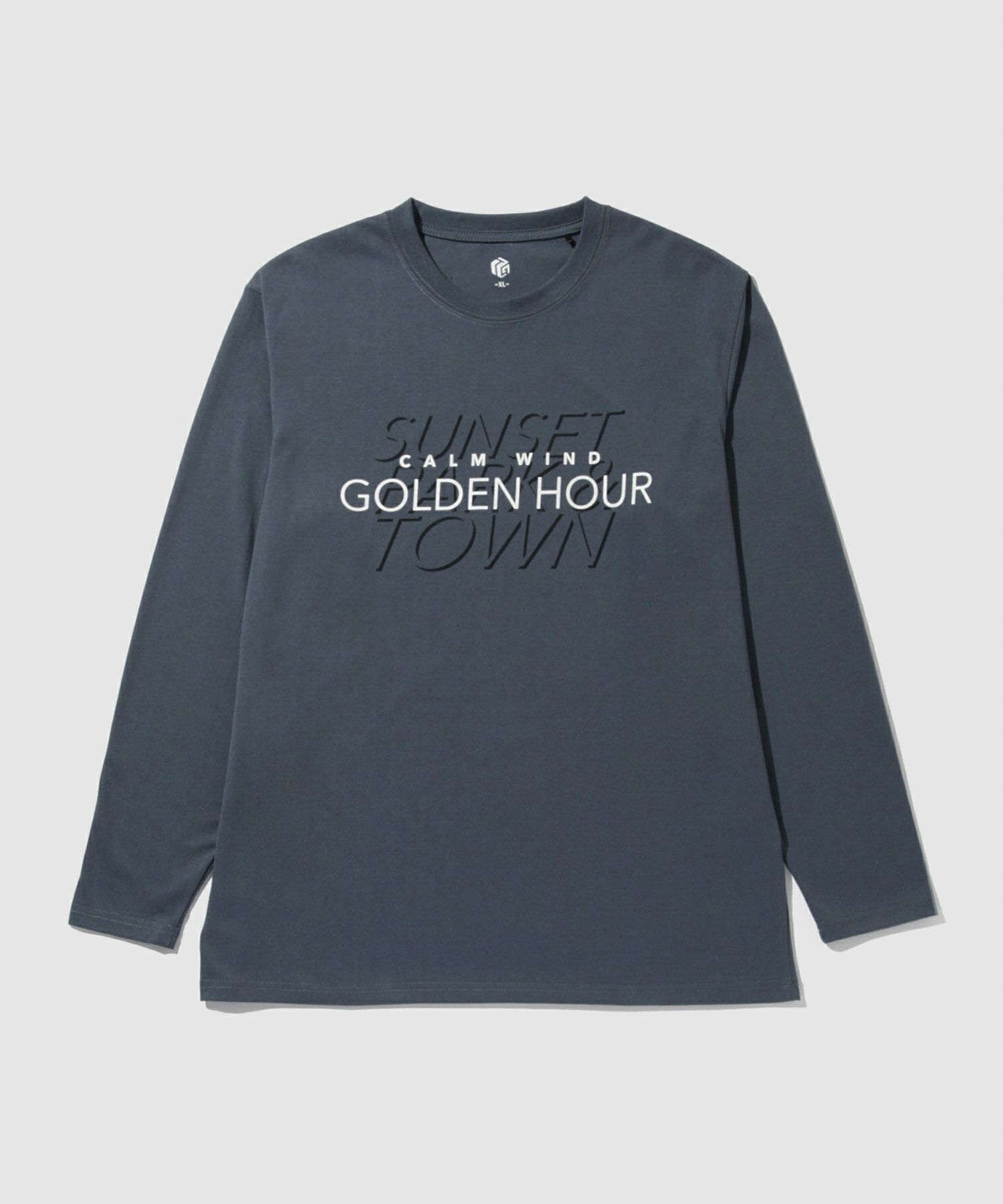 T-GRAPHICS ストリートロゴ長袖Tシャツ メンズ