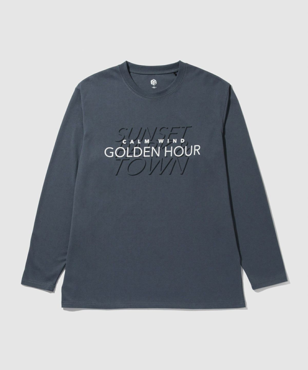 T-GRAPHICS ストリートロゴ長袖Tシャツ メンズ