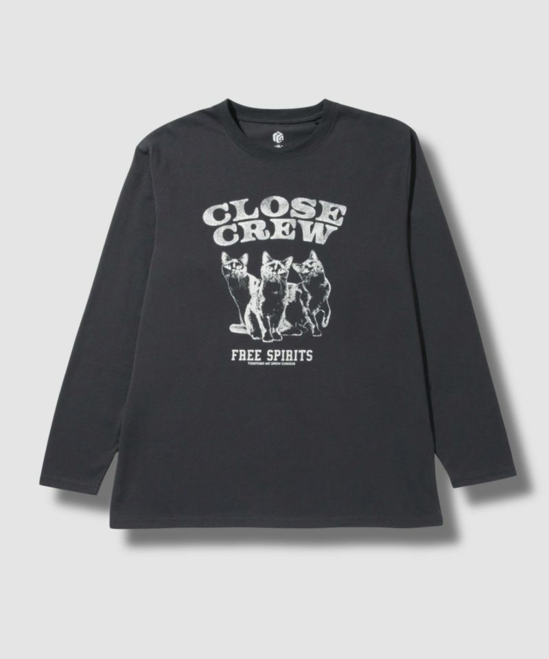 T-GRAPHICS  アニマルプリント長袖Tシャツ メンズ商品画像-4