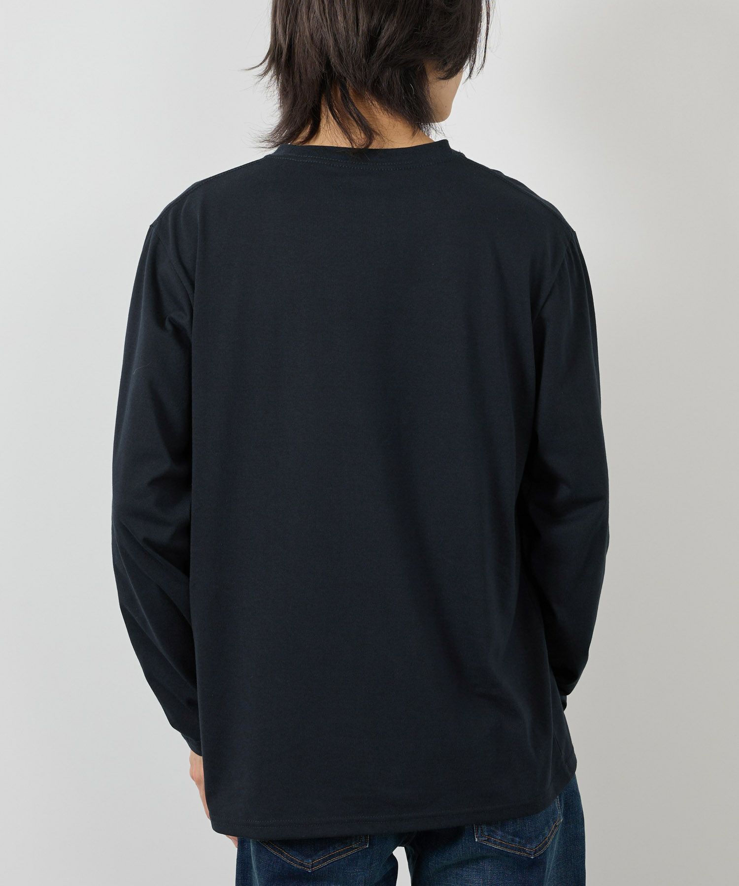 T-GRAPHICS  アニマルプリント長袖Tシャツ メンズ商品画像-7