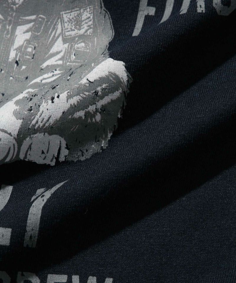 T-GRAPHICS  アニマルプリント長袖Tシャツ メンズ商品画像-8