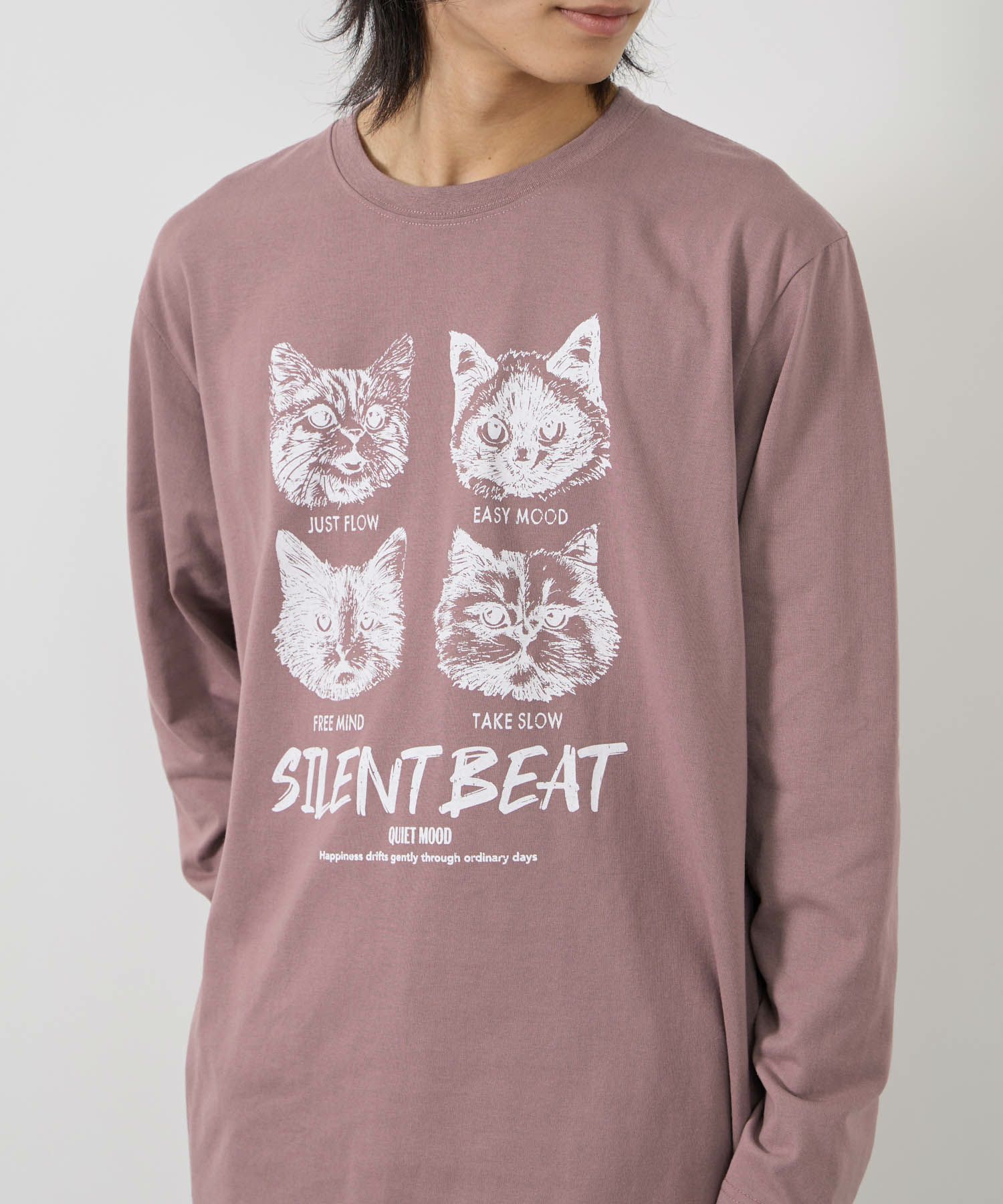 T-GRAPHICS アニマルプリント長袖Tシャツ メンズ商品サムネイル-17