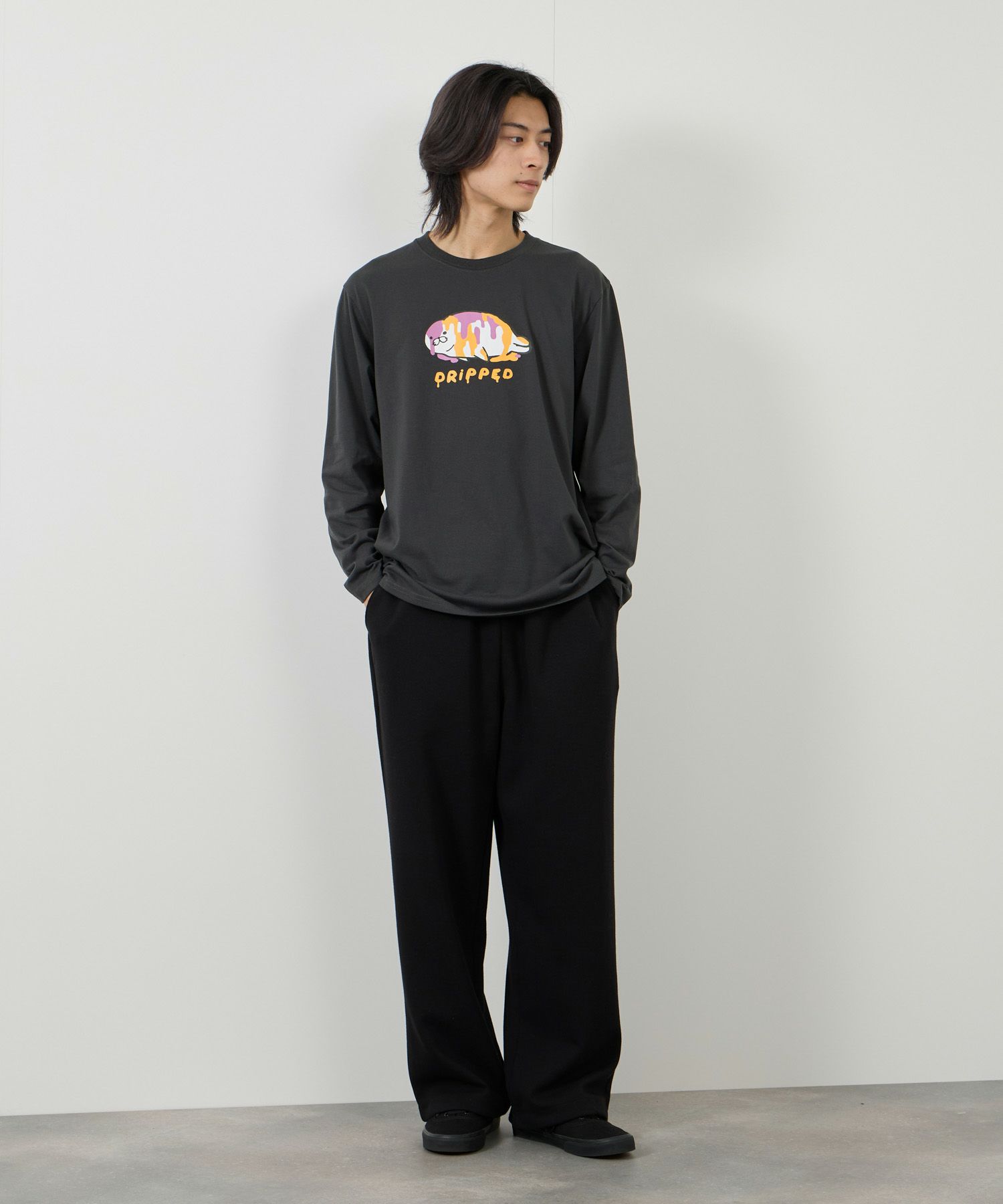 T-GRAPHICS ビビットアニマル長袖Tシャツ メンズ商品サムネイル-8