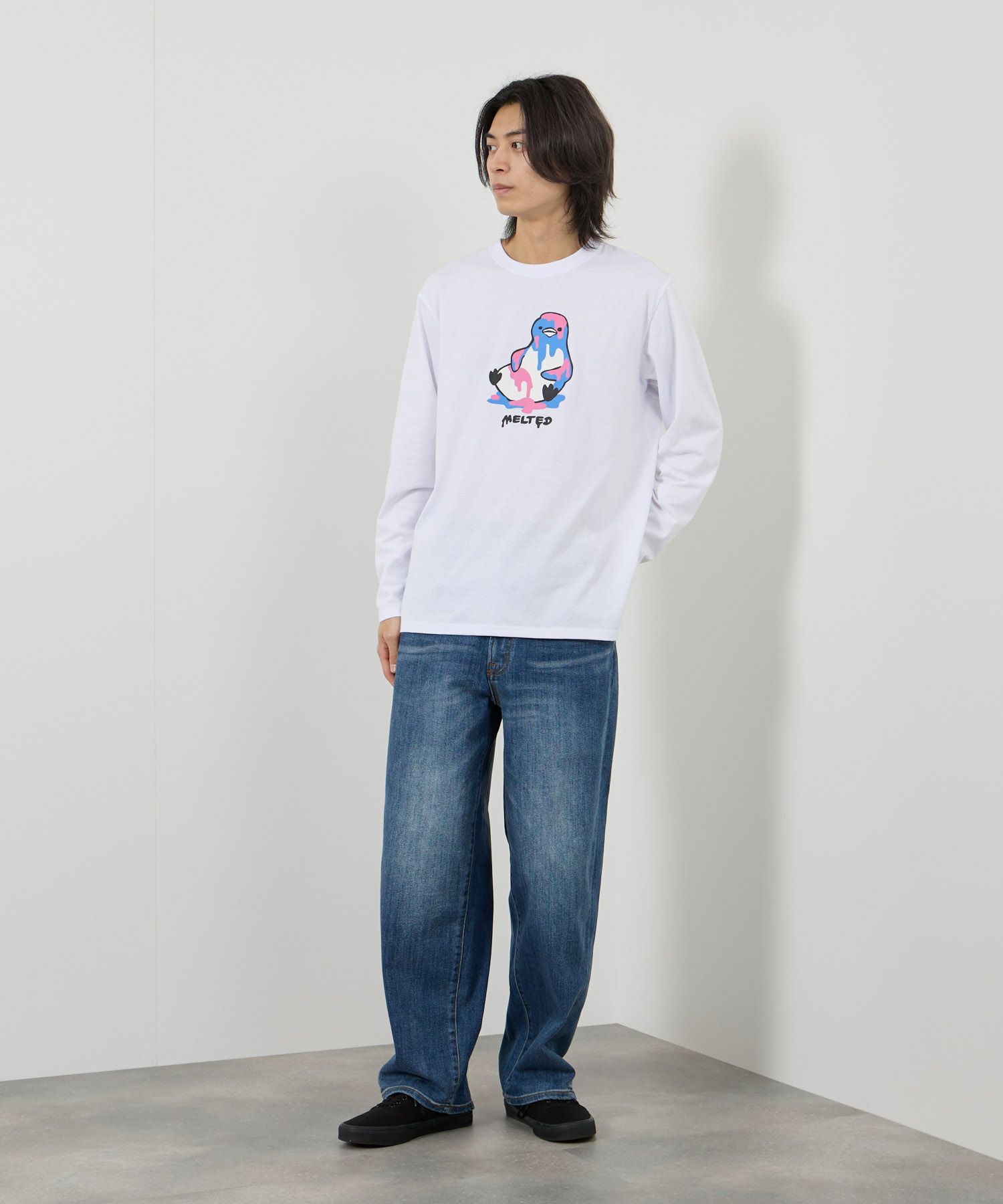 T-GRAPHICS  ビビットアニマル長袖Tシャツ メンズ商品サムネイル-12