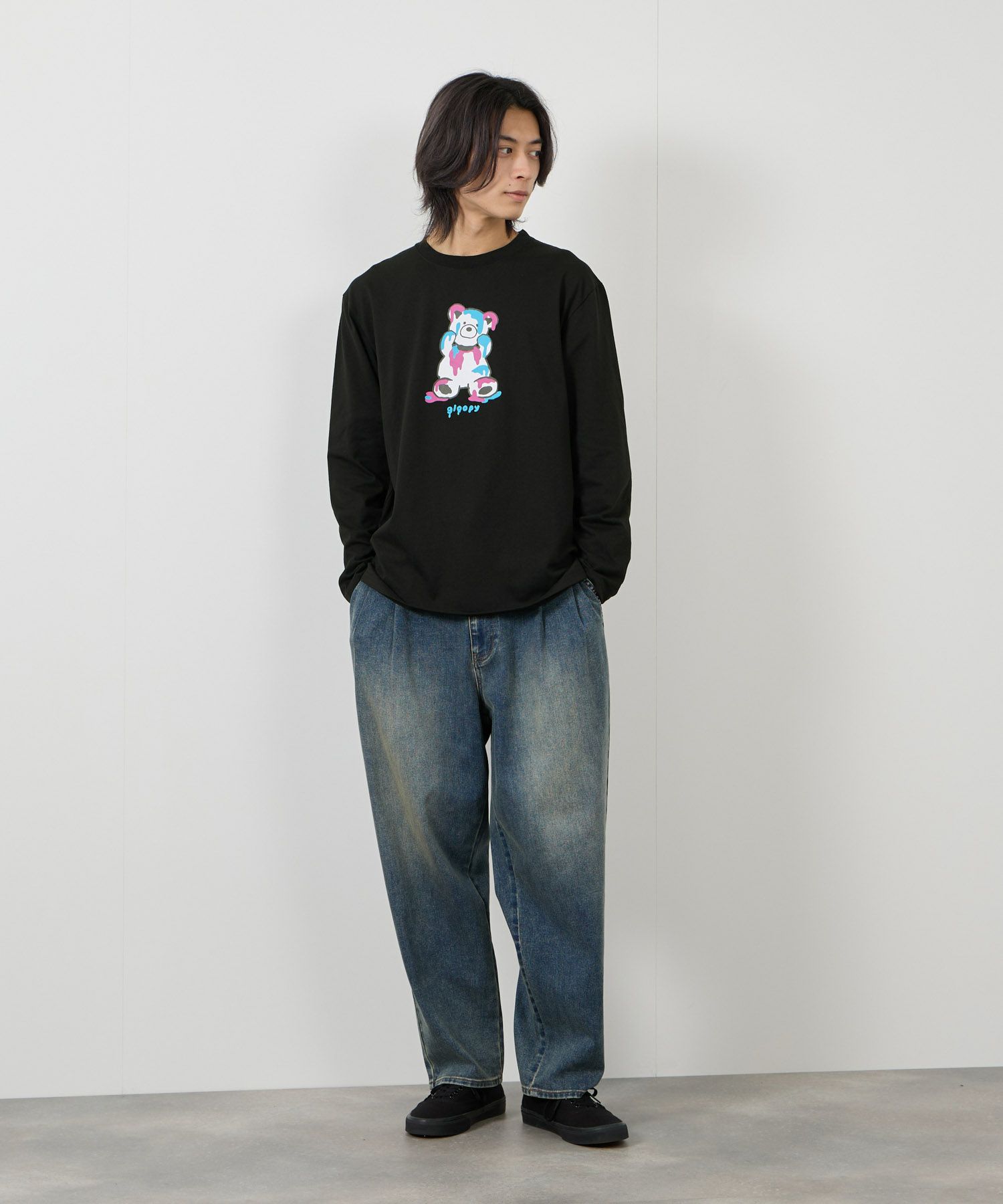 T-GRAPHICS ビビットアニマル長袖Tシャツ メンズ商品サムネイル-14