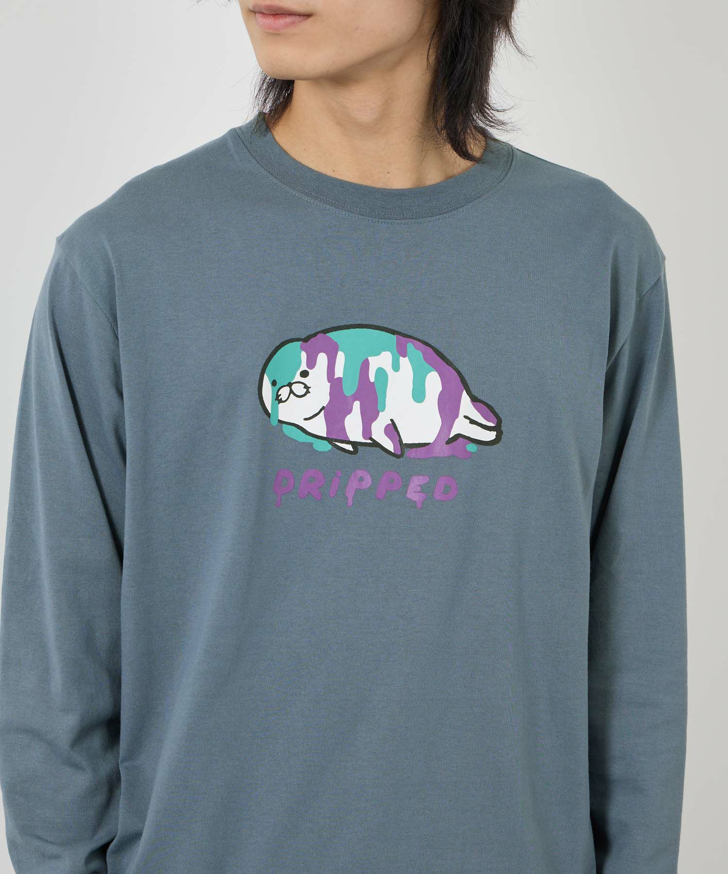 T-GRAPHICS ビビットアニマル長袖Tシャツ メンズ商品サムネイル-15