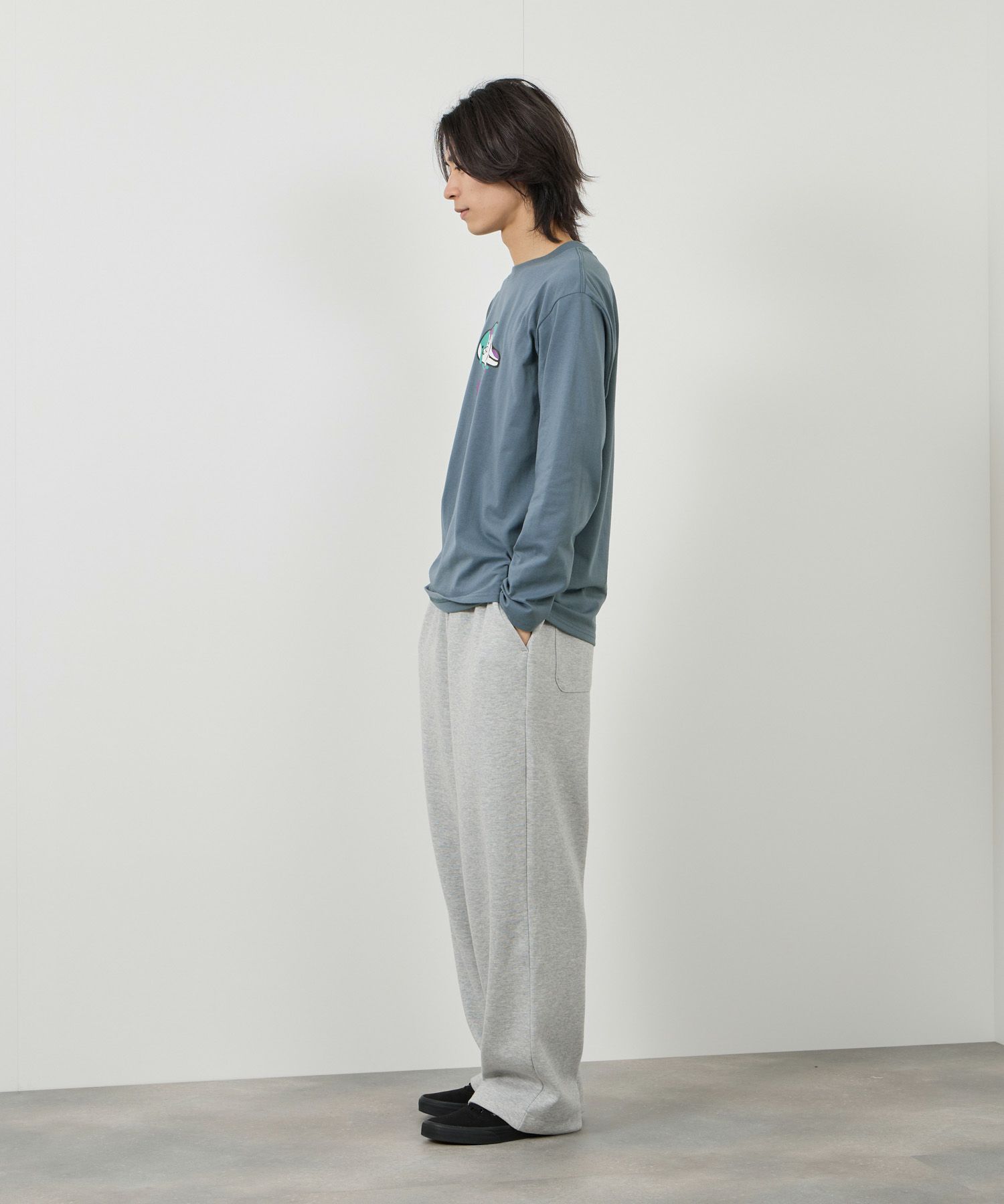 T-GRAPHICS ビビットアニマル長袖Tシャツ メンズ