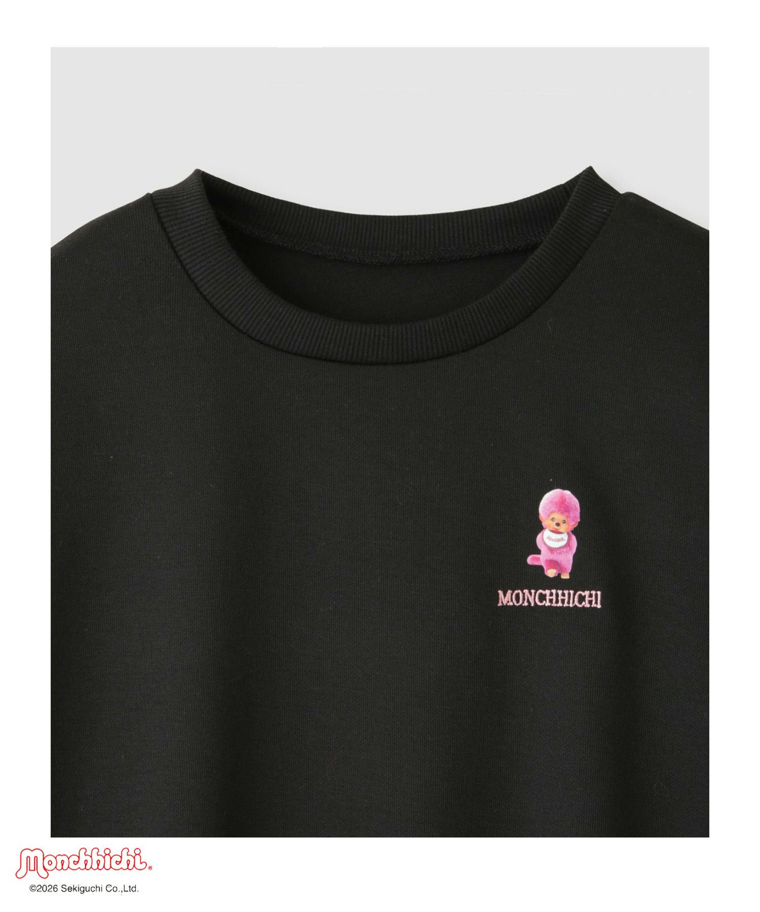 [値下げ]モンチッチ ポンチ素材転写プリントトレーナー キッズ商品画像-3