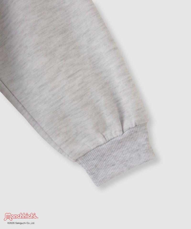 [値下げ]モンチッチ ポンチ素材転写プリントトレーナー キッズ商品画像-4