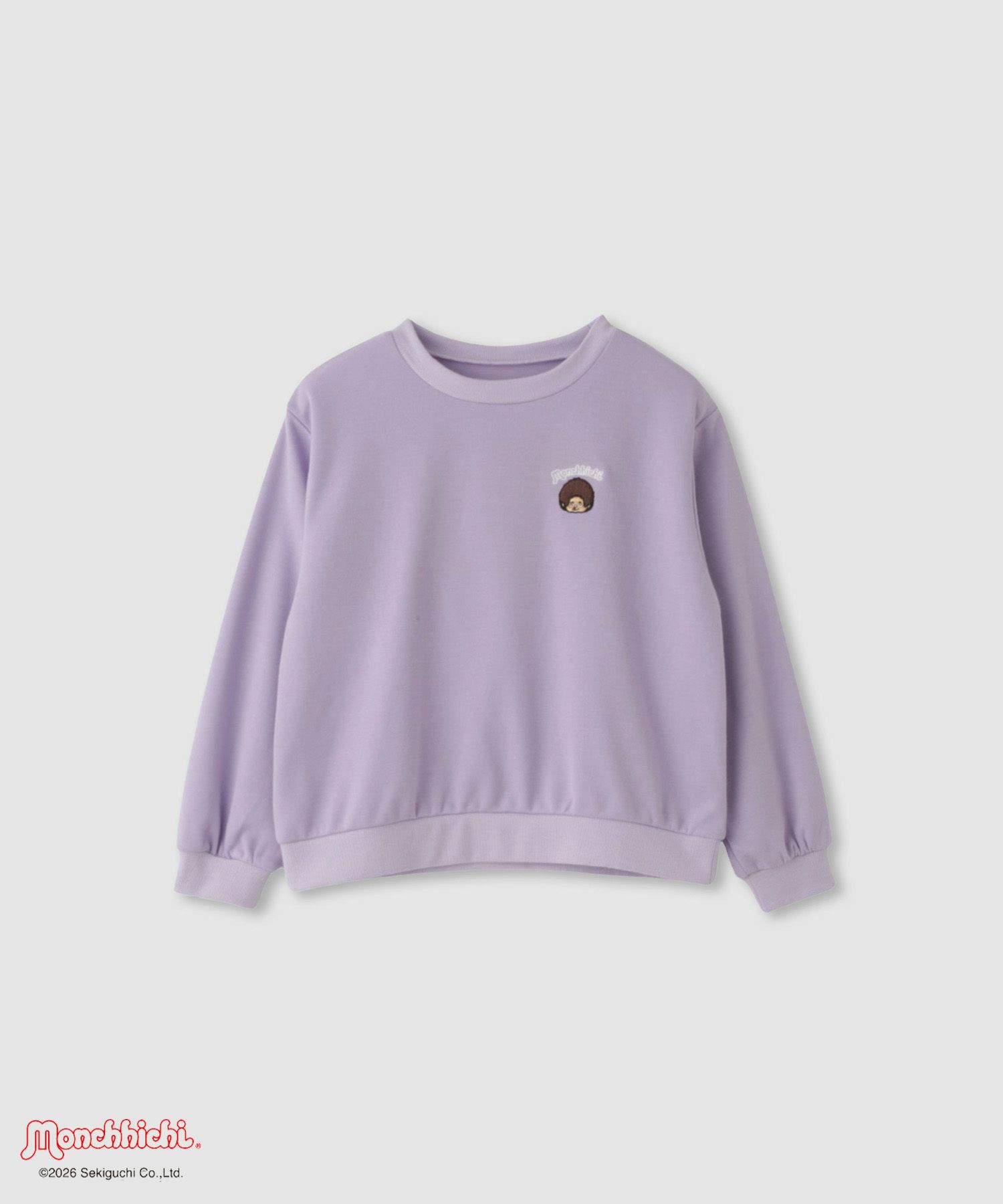 モンチッチ ポンチ素材転写プリントトレーナー キッズ