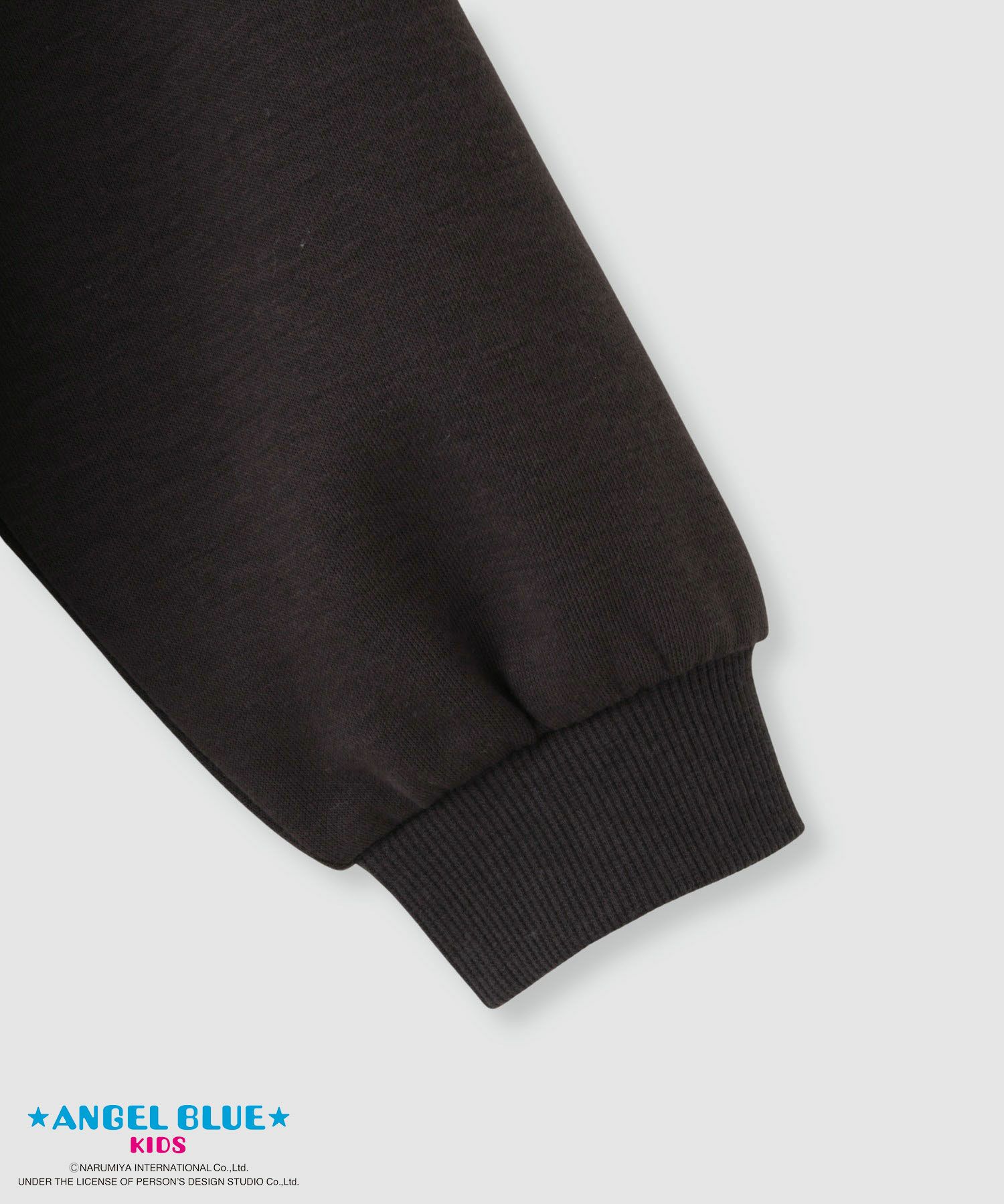 ANGEL BLUE  ポンチ素材ハートプリントトレーナー キッズ商品画像-4