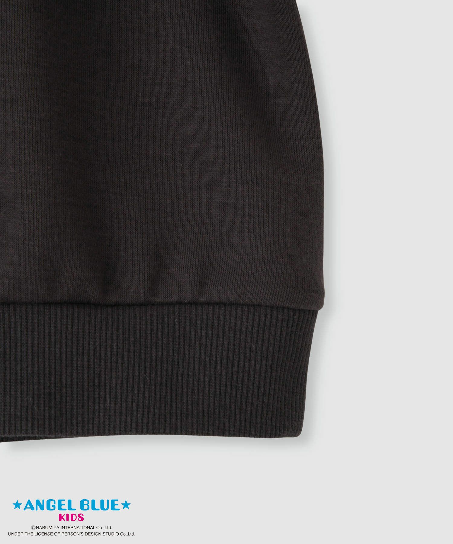 [値下げ]ANGEL BLUE  ポンチ素材ハートプリントトレーナー キッズ商品画像-5