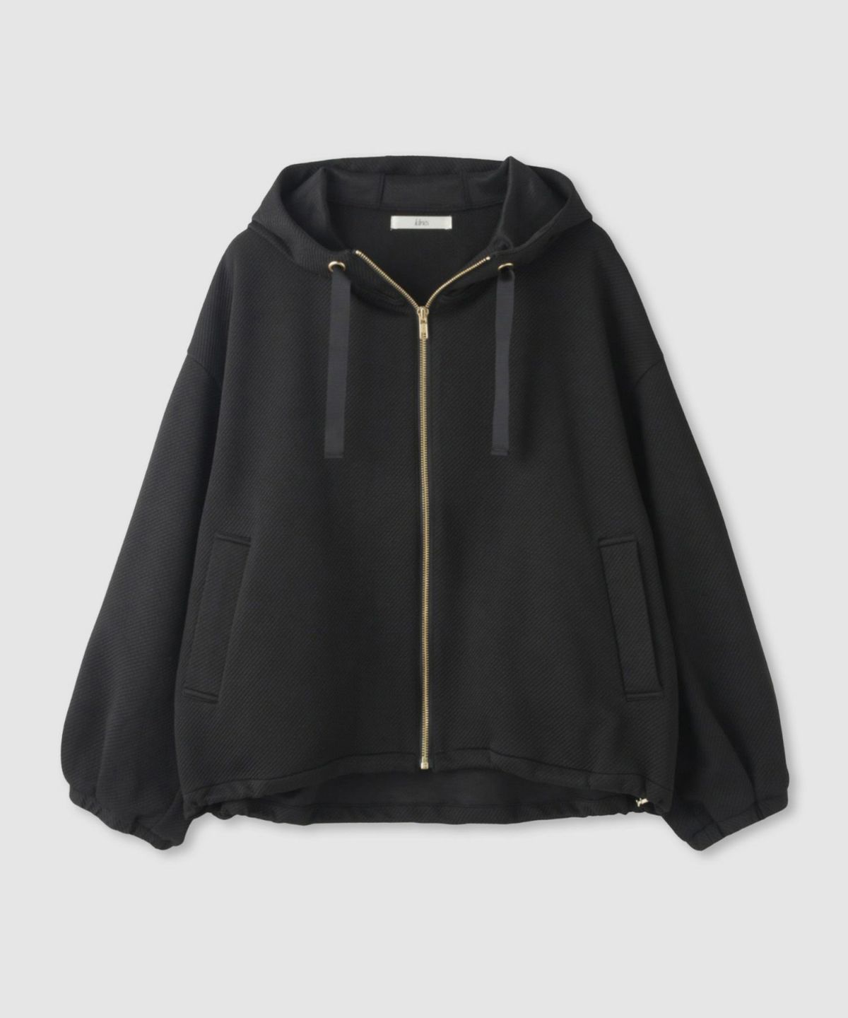 Idnes カルゼフードブルゾン レディース