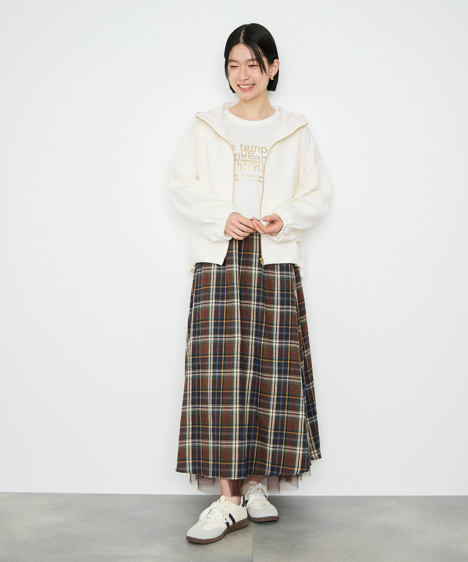 [最終さらに50%OFF]Idnes  カルゼフードブルゾン レディース商品サムネイル-8