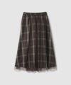Idnes  リバーシブルネルチェックスカート レディース商品サムネイル-1