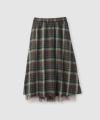 Idnes  リバーシブルネルチェックスカート レディース商品サムネイル-4