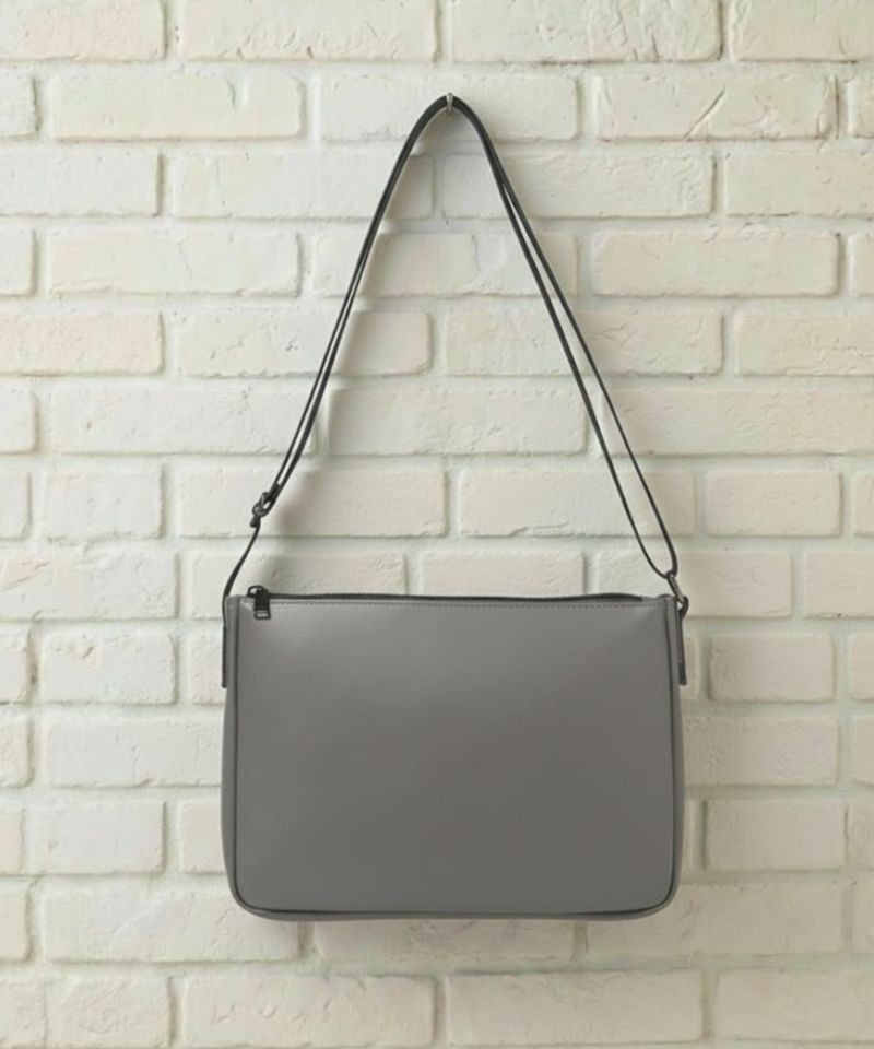 ソフト合皮薄型サコッシュショルダーバッグ商品画像-2