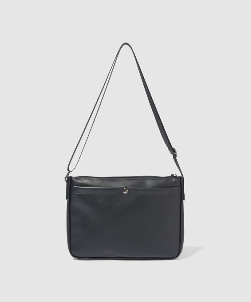 ソフト合皮薄型サコッシュショルダーバッグ商品画像-4