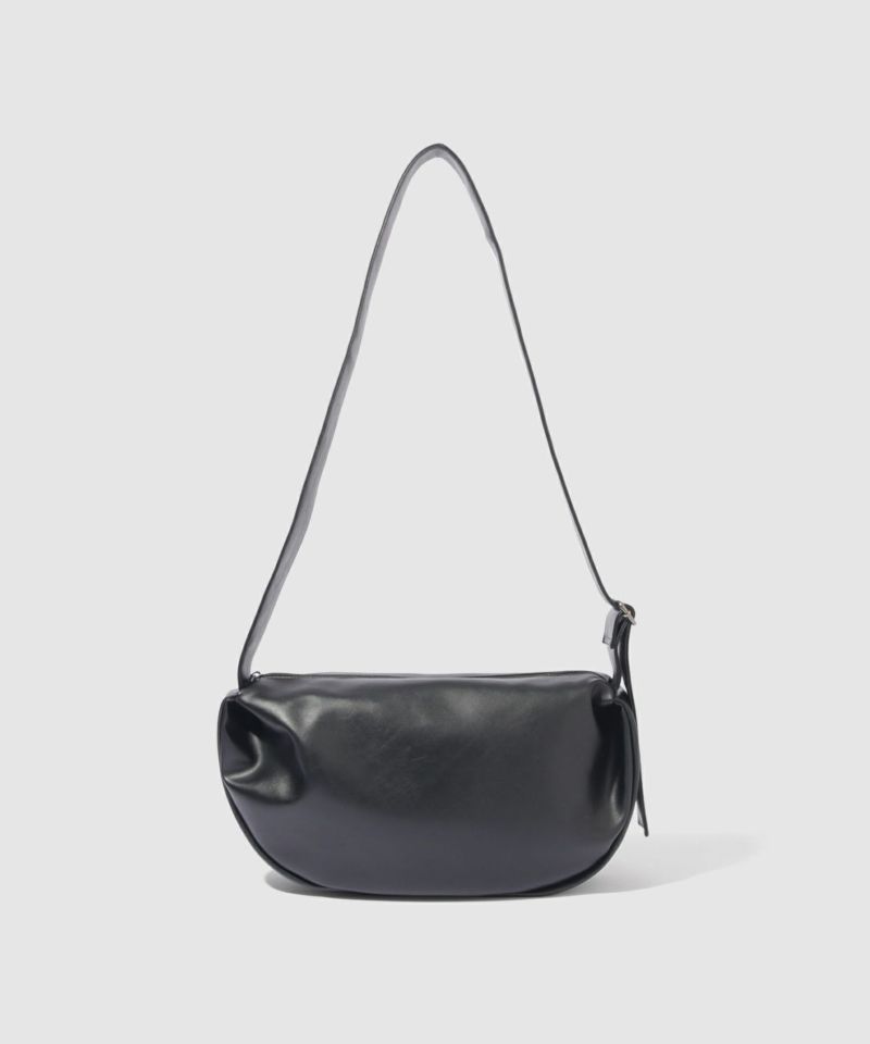 ソフト合皮横型ショルダーバッグ商品画像-1