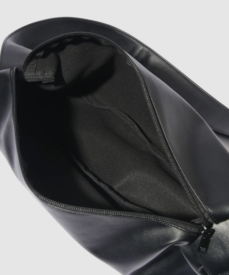 ソフト合皮横型ショルダーバッグ商品画像-8