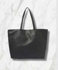 ムラ調合皮多ポケットトートバッグ