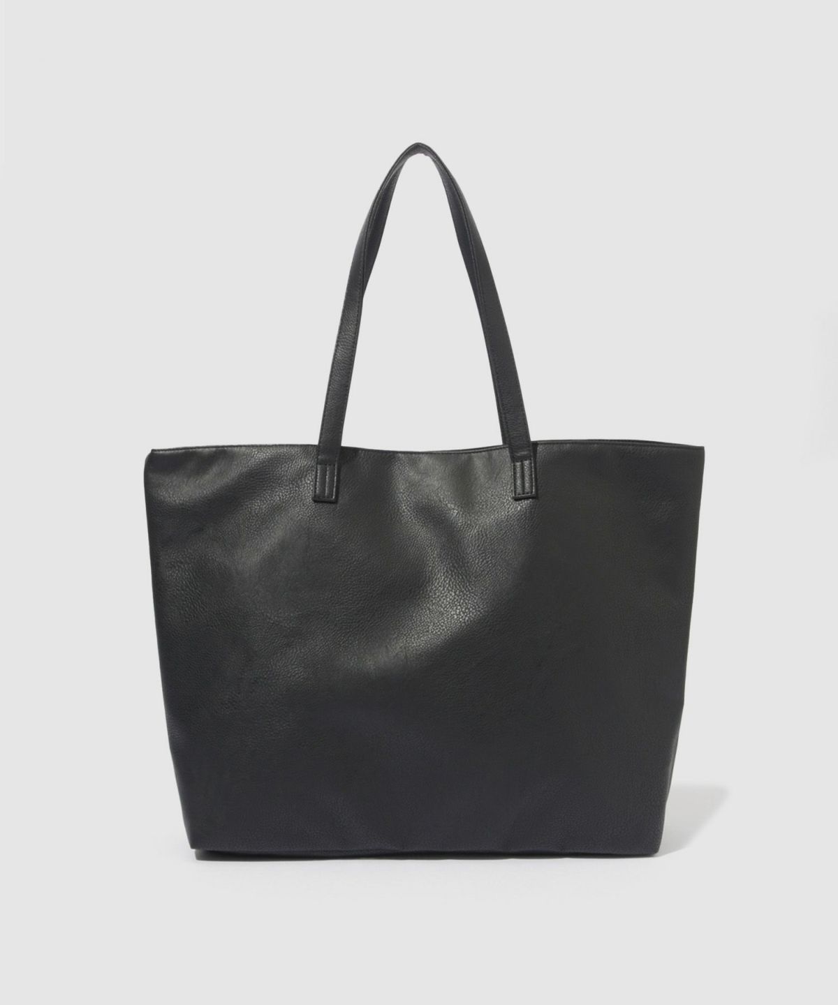 ムラ調合皮多ポケットトートバッグ