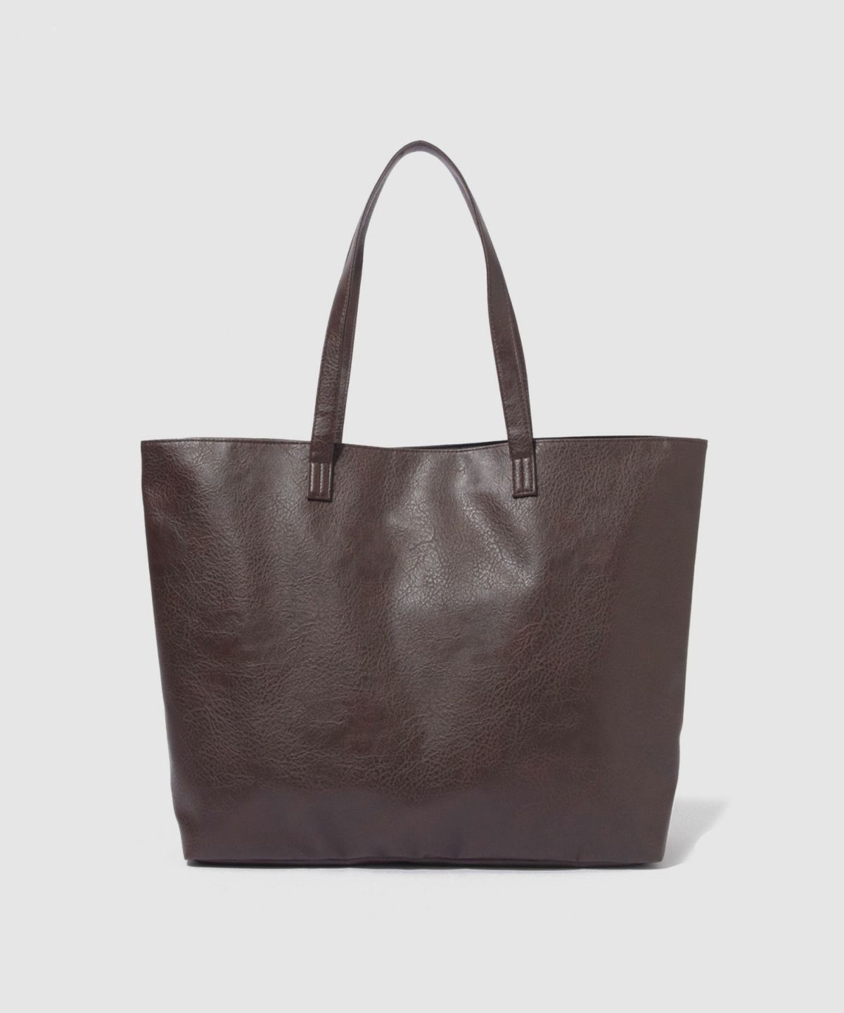 ムラ調合皮多ポケットトートバッグ