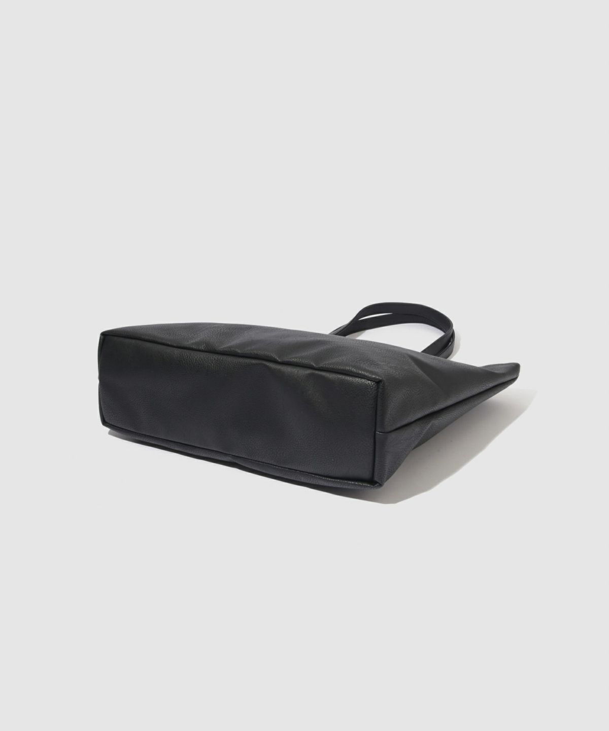 ムラ調合皮多ポケットトートバッグ