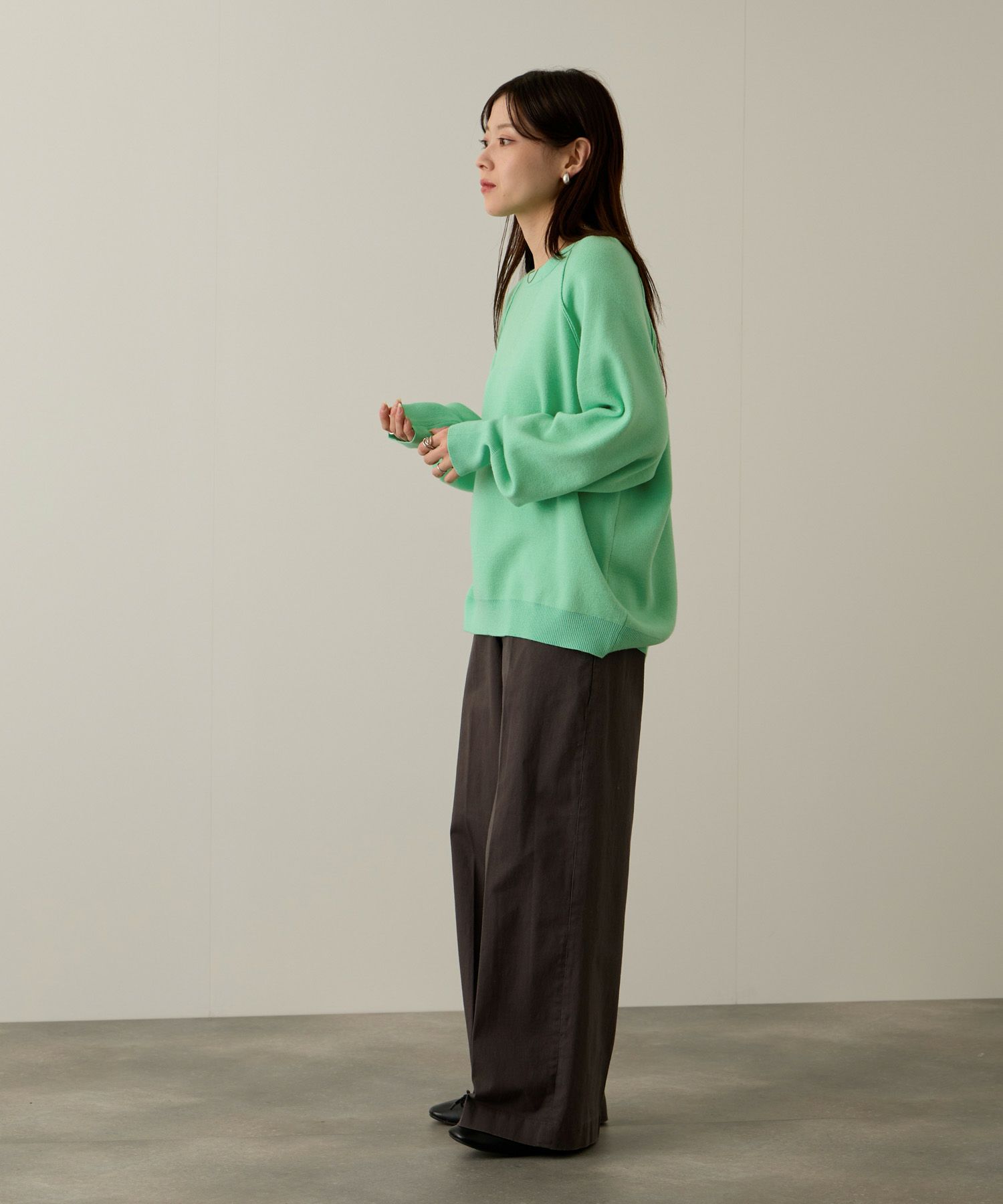 [さらに50%OFF]NAVY  ガゼット付きWジャガードニットプルオーバー レディース商品サムネイル-17