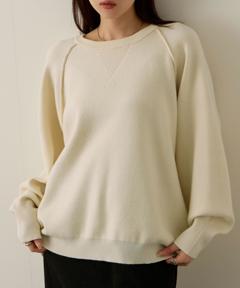 [さらに50%OFF]NAVY  ガゼット付きWジャガードニットプルオーバー レディース商品画像-19