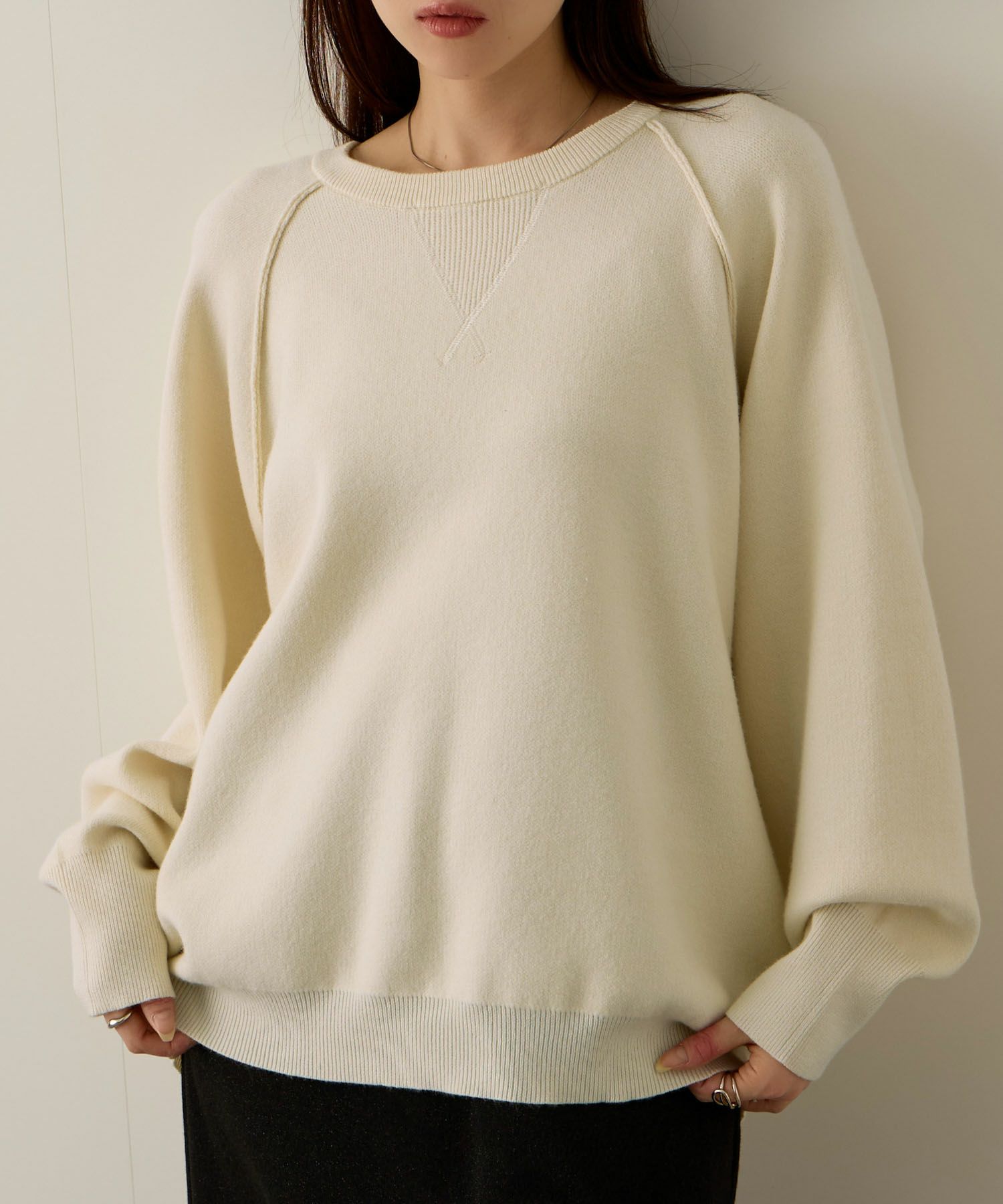 [さらに50%OFF]NAVY  ガゼット付きWジャガードニットプルオーバー レディース商品サムネイル-19