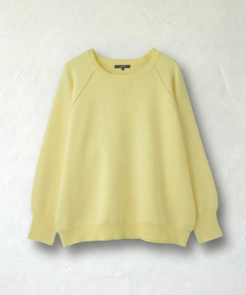 NAVY ガゼット付きWジャガードニットプルオーバー レディース