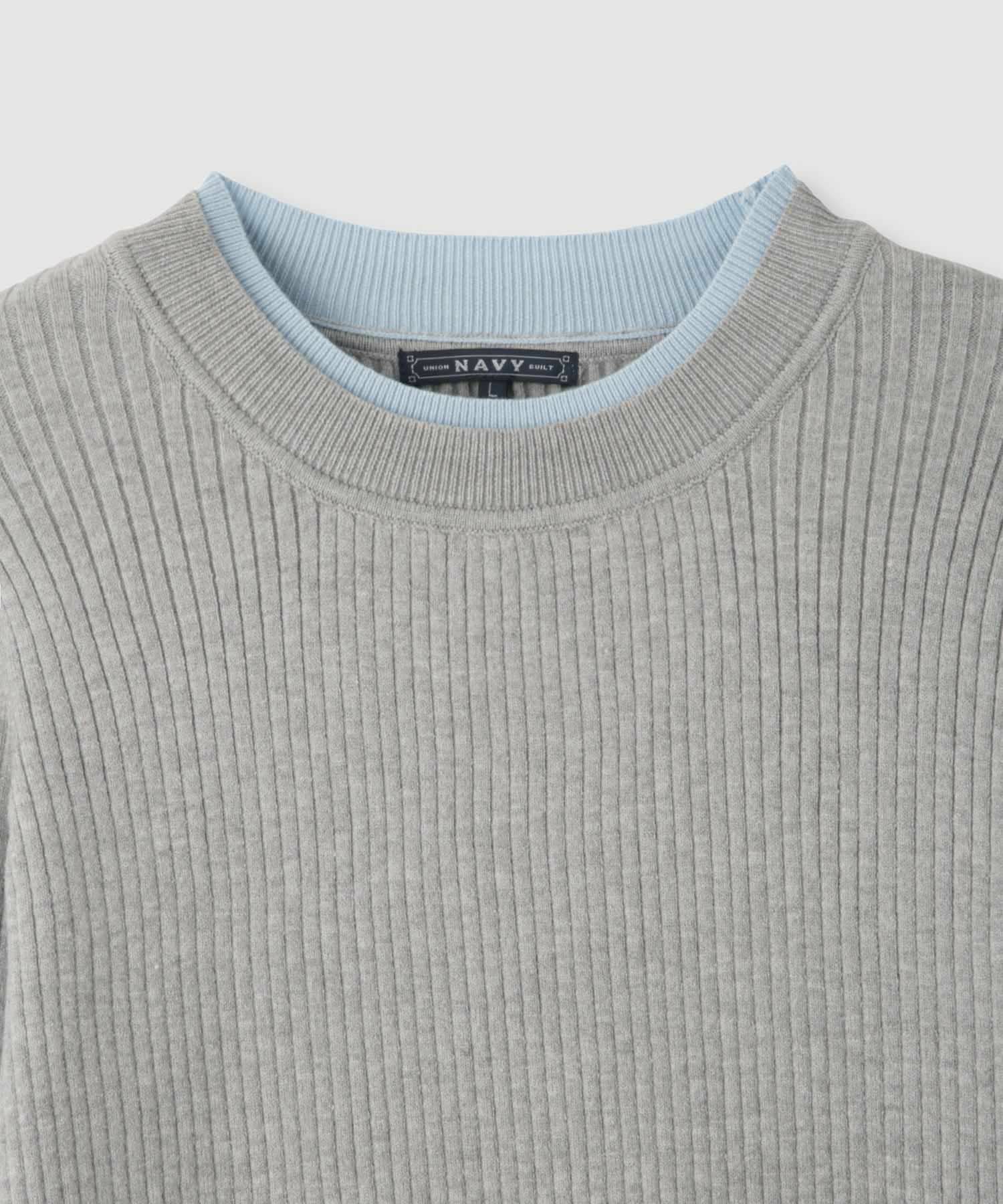 NAVY  配色リブインナープルオーバー レディース商品サムネイル-20